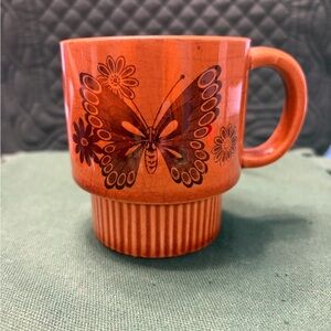 Vintage 1970’s Stackable Ceramic Mug